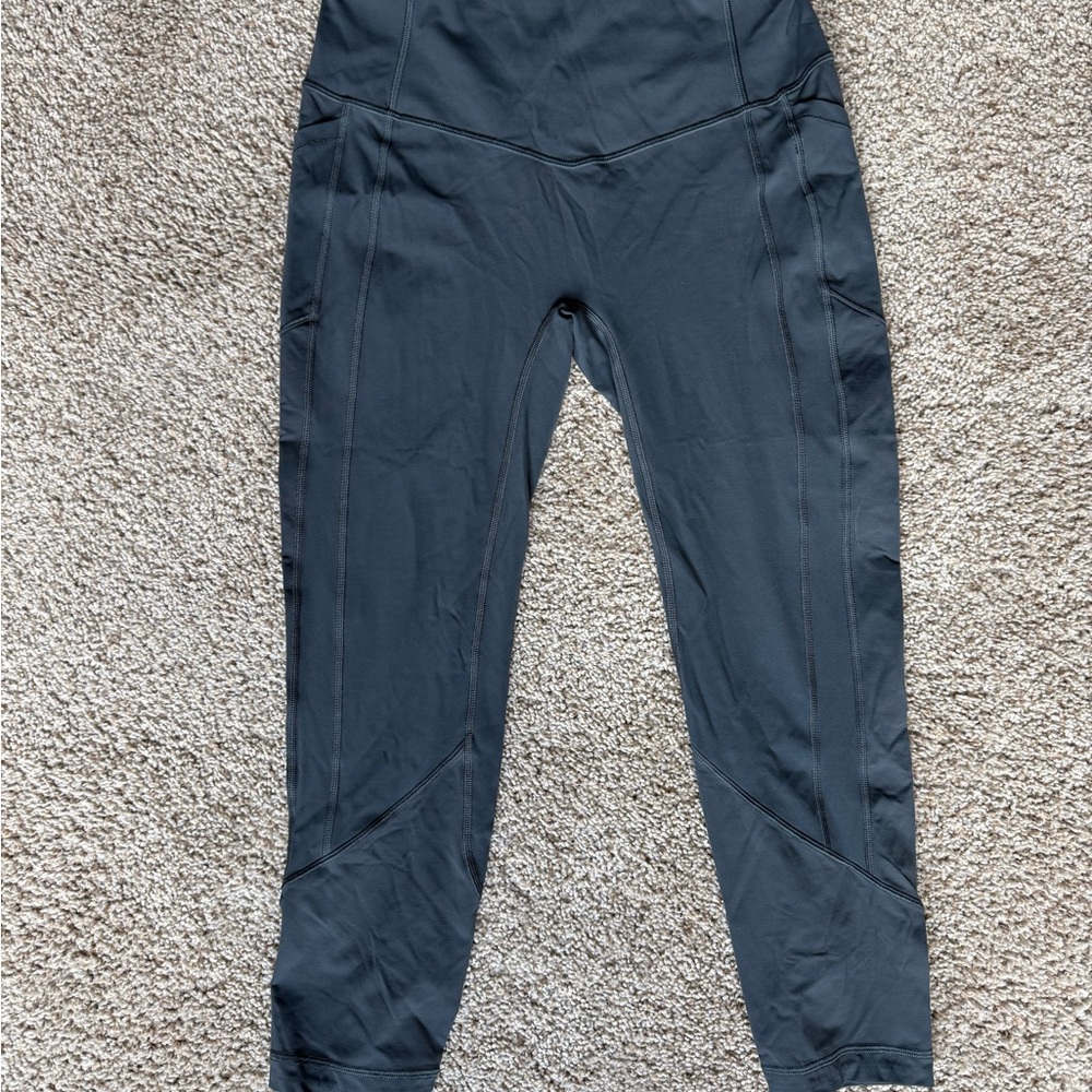 Lululemon Athletica Dark Gray Leggings